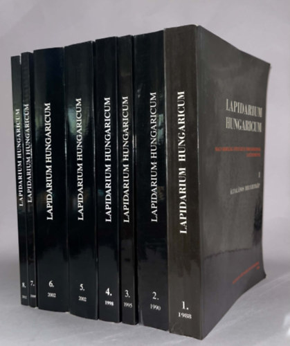 Lővei Pál Horler Miklós szerk. (szerk.) - Lapidarium Hungaricum 1-8. kötet. - Magyarország építészeti töredékeinek gyűjteménye.