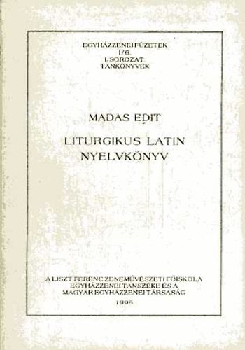 Liturgikus latin nyelvknyv