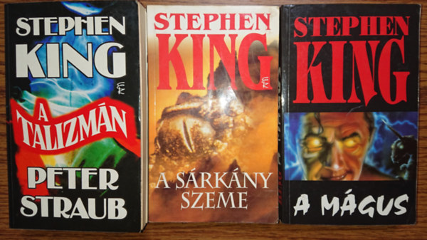 3 knyv Stephen Kingtl: A srkny szeme,  A talizmn, A mgus