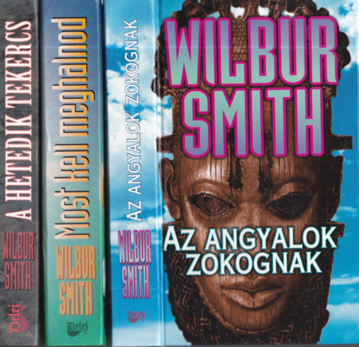 3 db. krimi (Az angyalok zokognak + Most kell meghalnod + A hetedik tekercs)