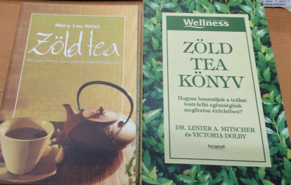 2 db Zld tea: 50 jeges-forr, des-pikns italklnlegessg + Zld tea knyv: Hogyan hasznljuk a tekat testi-lelki egszsgnk megrzse rdekben?