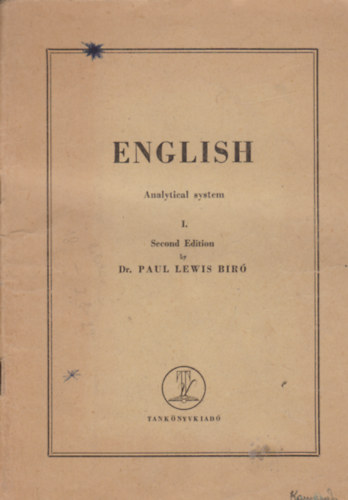 English analytical system I.