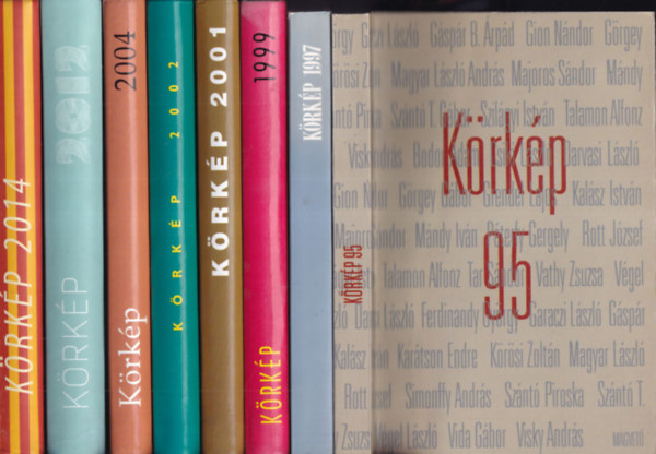 8 db. Krkp (1995, 1997, 1999, 2001, 2002, 2004, 2012, 2014)
