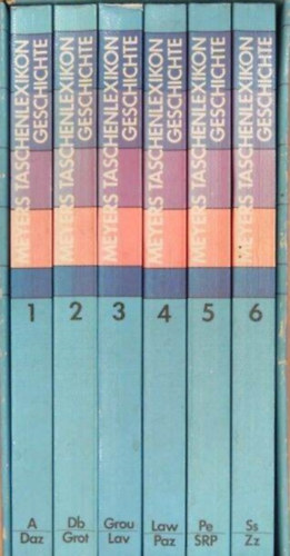 Meyers Taschenlexikon Geschichte: in 6 Bnden (1-6)