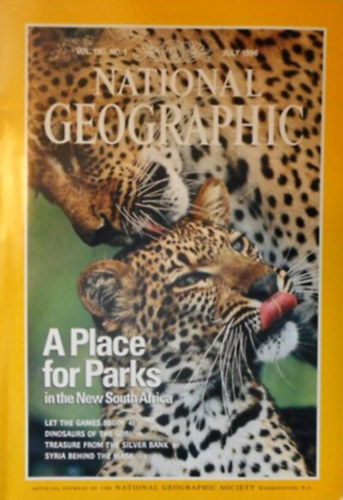 National geographic july 1996