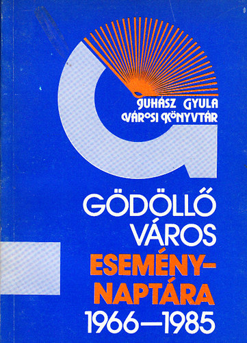 Bana va  (szerk.); Flp Attiln (szerk.) - Gdll vros esemnynaptra 1966-1985