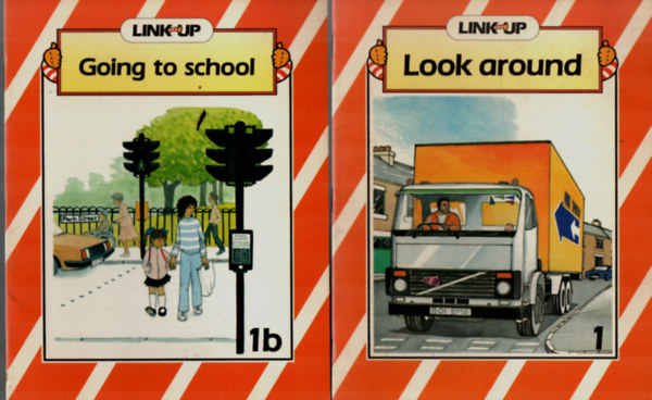 2 db Link-up: Look around, Going to school.