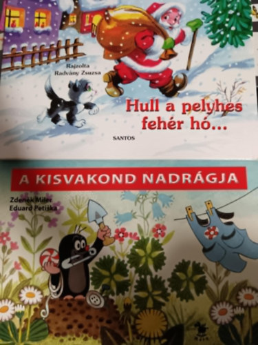 Hull a pelyhes fehr h...+ A kisvakond nadrgja 2db meseknyv