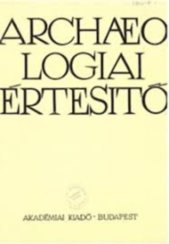 Archaeologiai rtest 1974 I. szm