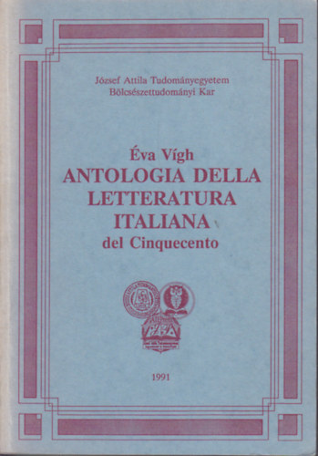 Antologia della letteratura Italiana del Cinquecento