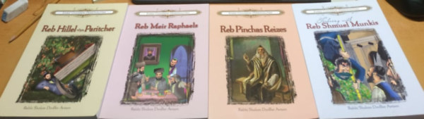 4 db Early Chassidic Personalities: Reb Hillel Paritcher; Reb Meir Raphaels; Reb Pinchas Reizes; Reb Shmuel Munkis