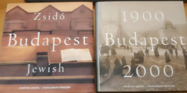 2 db Budapest 1900-2000 + Budapest Jewish / Zsid