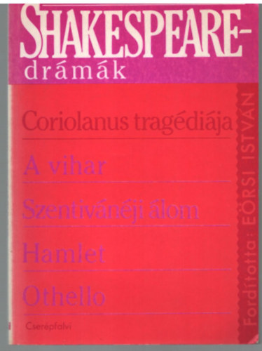 Shakespeare - drmk  Coriolanus tragdija