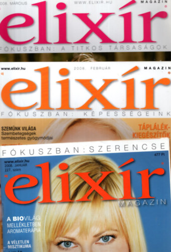 Elixr magazin  2008. ( 1-12. szm, teljes vfolyam )