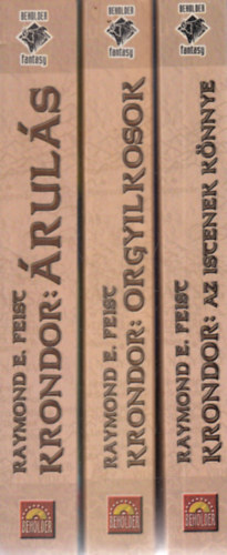 3 db. Krondor (Az istenek knnye + Orgyilkosok + ruls)