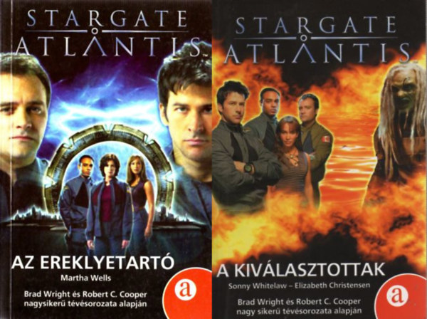 2 db Stargate Atlantis  regny:  A kivlasztottak + Az ereklyetart (2-3. rsz)
