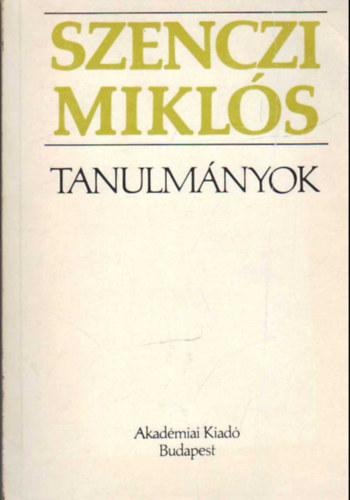 Tanulmnyok