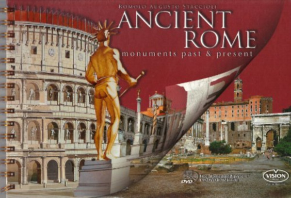 R.A. Staccioli - Ancient Rome Monuments Past and Present Staccioli 2006 Spiral Bound Book w/o DVD