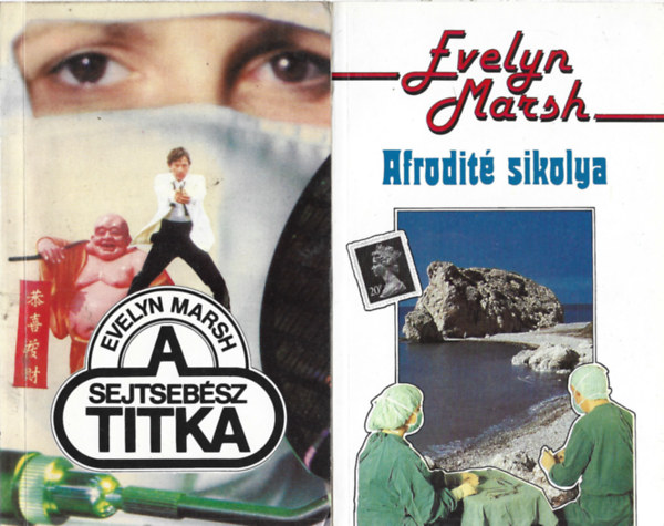 2 db k�nyv, A sejtseb�sz titka, Afrodit� sikolya