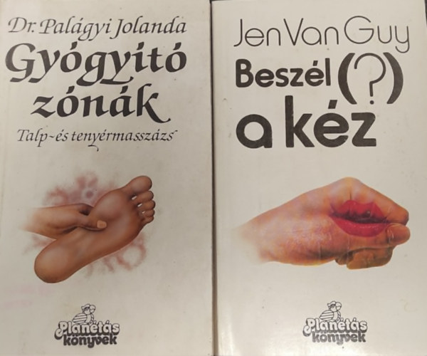 2db k�nyv: Gy�gy�t� z�n�k + Besz�l (?) a k�z