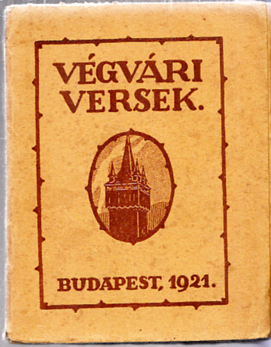 V�gv�ri versek (Hangok a v�gekr�l 1918-1921)