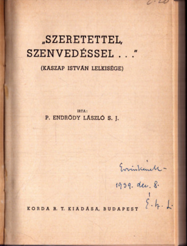 "Szeretettel,Szenved�ssel..."