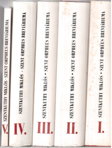 Szent Orpheus brevi�riuma I-V. ( Teljes sor )