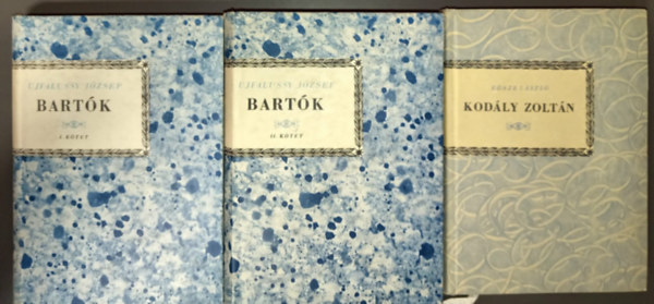Bart�k 1-2. + Kod�ly Zolt�n  (Kis zenei K�nyvt�r 3 k�tet)