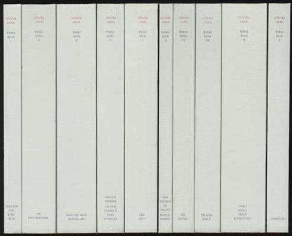 Werkausgabe in zehn B�nden (I-X.)