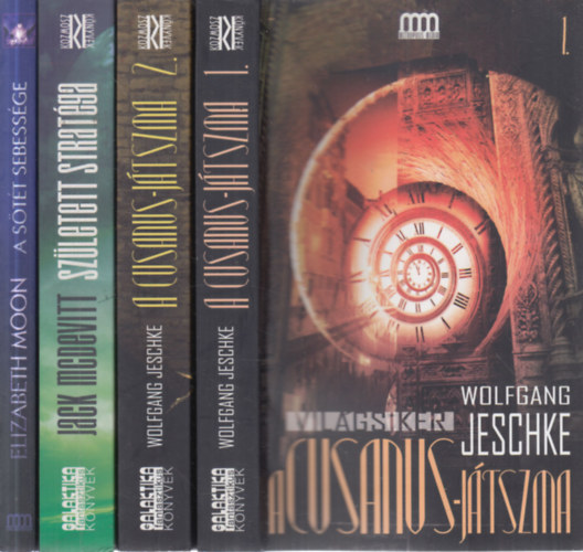 3 db. sci-fi 4 ktetben (A Cusanus-jtszma I-II. + Szletett stratga + A stt sebessge)