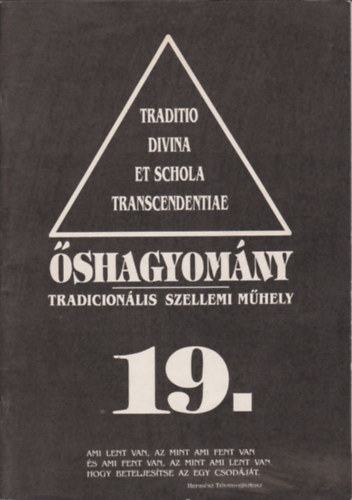 shagyomny (Tradicionlis Szellemi Mhely 19.)