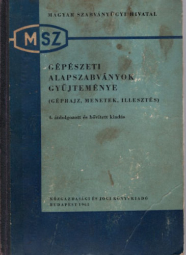 Gpszeti alapszabvnyok gyjtemnye ( Gprajz, menetek, illetszts )