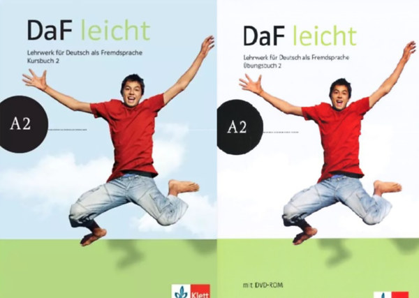 DaF leicht - Lehrwerk fr Deutsch als Fremdsprache: Kursbuch 2 + bungsbuch 2 (2 ktet + 1 DVD-Rom)