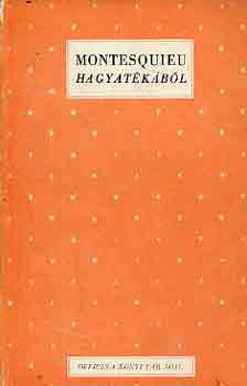 Montesquieu hagyatkbl