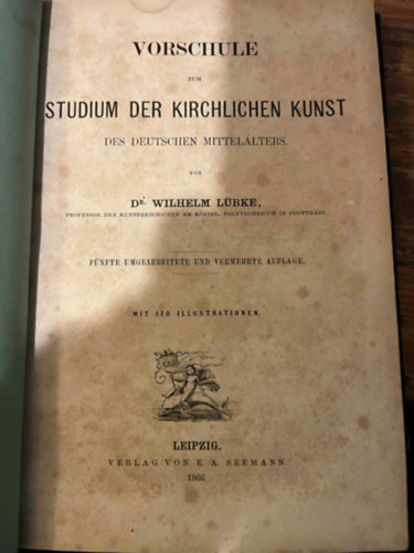 Vorschule zum studium der kirchlichen kunst