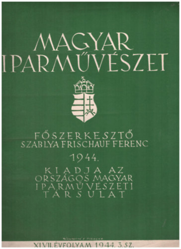 Magyar Iparmvszet 1944/3.sz.