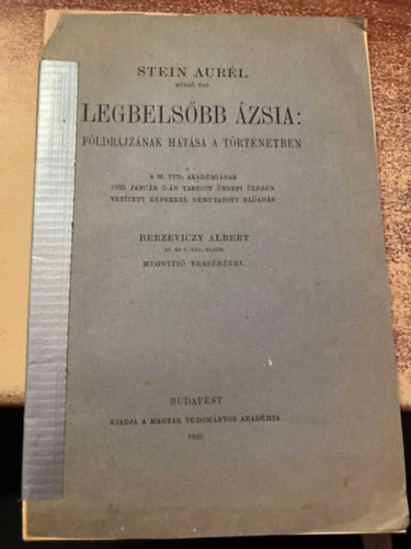 Legbelsbb zsia: Fldrajznak hatsa a trtnetben