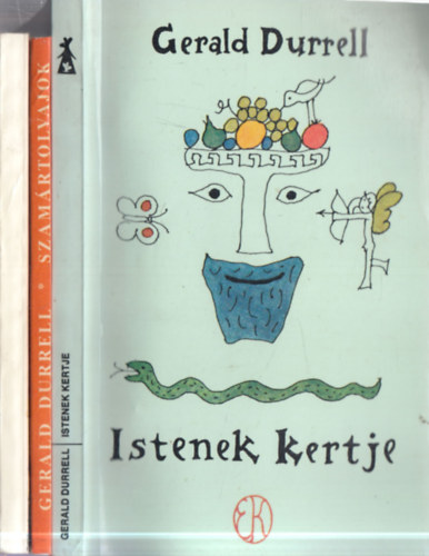 Gerald Durrel - 3 db. Gerald Durrell: Hogyan ljnk amatr termszetbvrt? + Szamrtolvajok + Istenek kertje