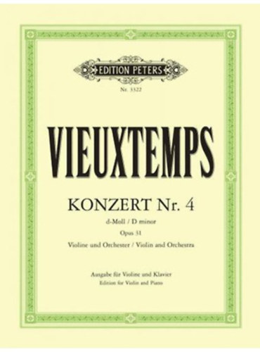 Violinkonzert Nr. 4 d-Moll Opus 31 Violine und Klavier