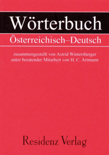 Wrterbuch - sterreichisch-Deutsch
