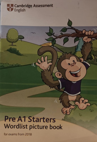 Pre A1 Starters - Wordlist picture book for exams from 2018