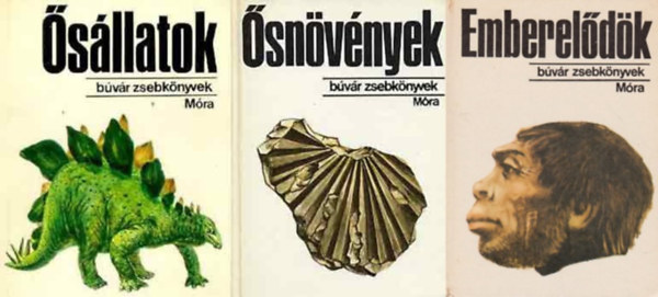 Dr. Farkas Henrik, Dr. Kordos Lszl, Dr. Hably Lilla - 3 db Bvr zsebknyv: sllatok + snvnyek + Embereldk