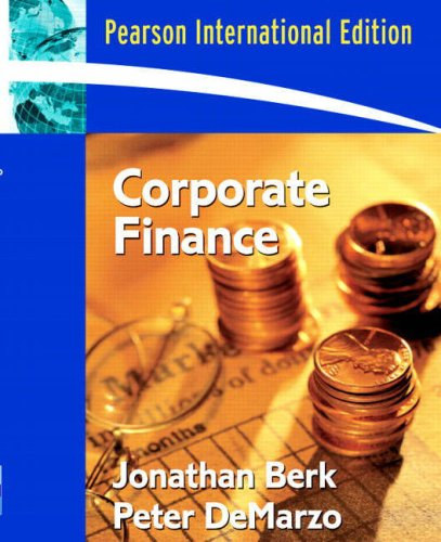 Corporate Finance - Pearson International Edition
