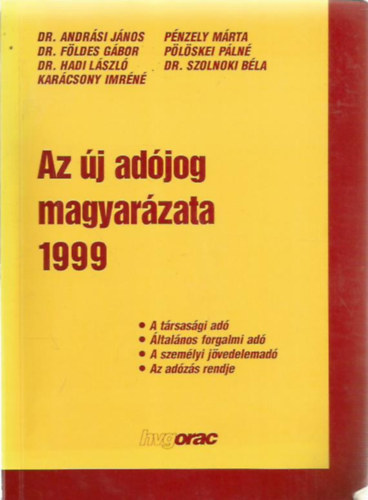 Az j adjog magyarzata 1999.