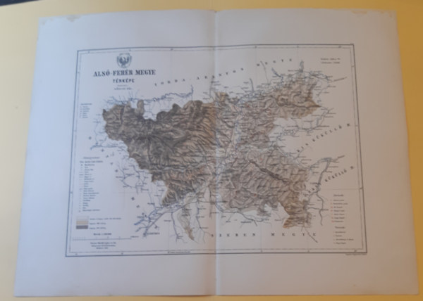 Als�-Feh�r Megye t�rk�pe