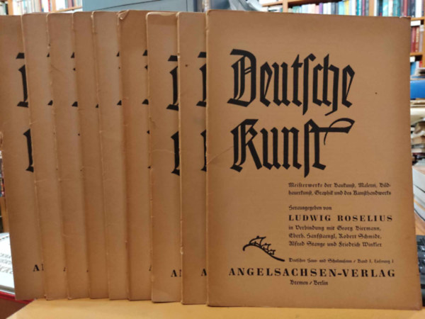 10 db Deutsche Kunst, szrvnyszmok
