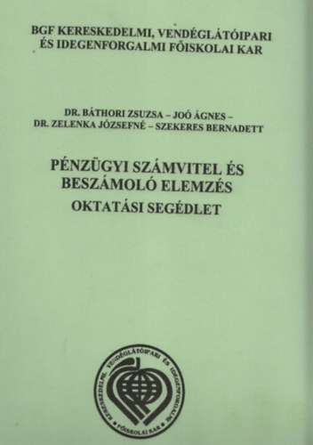 Pnzgyi szmvitel s beszmol elemzs -  Oktatsi segdlet