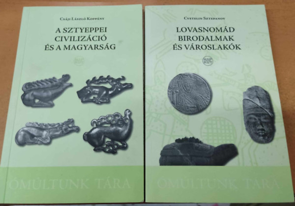 2 db mltunk tra: A sztyeppei civilizci s a magyarsg (1) + Lovasnomd birodalmak s vroslakk (3)