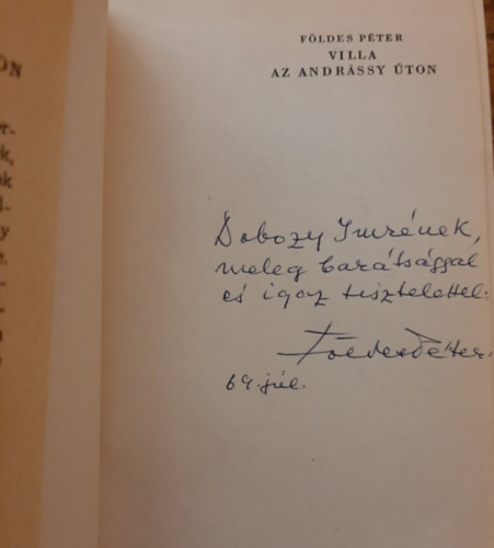 Villa az Andrssy ton