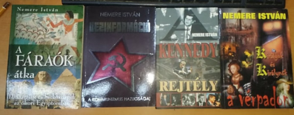 A F�ra�k �tka + Dezinform�ci� + Kennedy rejt�ly + Kir�lyok �s kir�lyn�k a v�rpadon (4 k�tet)